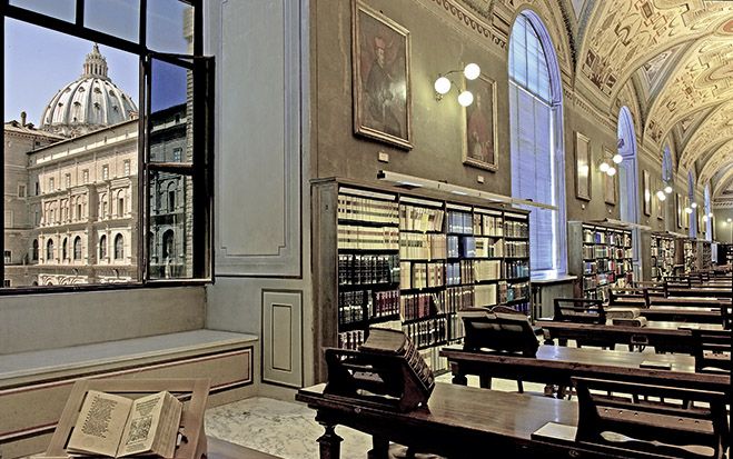 (Foto: Vatikan) 2,8 Petabyte Speicher für Vatikanische Apostolische Bibliothek.