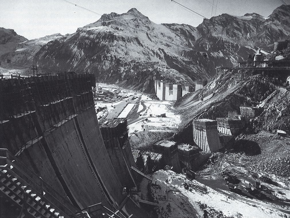In ihrer 150jährigen Geschichte hat die PORR einige der bekanntesten Bauwerke Österreichs errichtet, darunter die Großglockner Hochalpenstraße, das Hotel Sacher in Wien oder das Kraftwerk Kaprun (Bild). Quelle: PORR