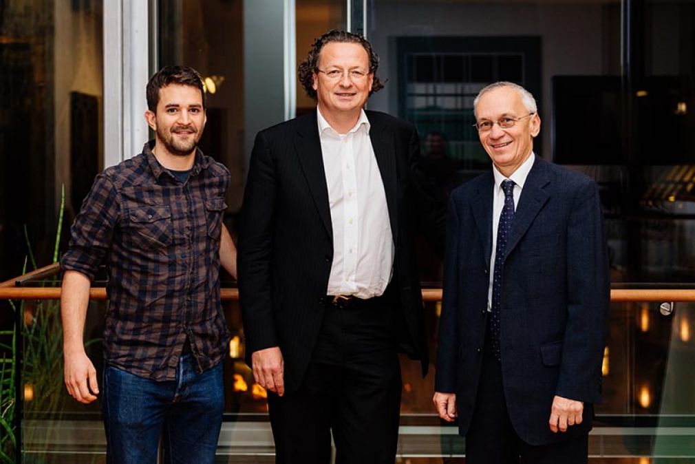 Aron Molnar (Information Intelligence Expert, A1 Telekom Austria), Franz Amesberger (Managing Director TCI Consult), Helmut Schnitzer (Abteilungsleiter Sicherheitspolitik, Bundeskanzleramt).