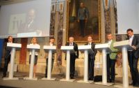  „Standort-Hearing der Industrie" zur Nationalratswahl am 26. September im Wiener Haus der Industrie. 
