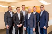 Mit der Smart Construction Austria wollen Wolfgang Hillebrand (Hillebrand Bau),  Markus Handler (Handler Bau), Philipp Tomaselli (Tomaselli Gabriel Bau), Elmar Hagmann (Sedlak), Christian Wimberger (Wimberger Bau) und Anton Rieder (Riederbau (von links) gemeinsam forschen, Entwickeln und Innovationen fördern.  (Copyright: Martin Pröll)