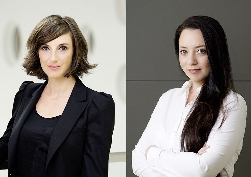Bettina Widlar, Leiterin Unternehmenskommunikation Wiener Netze &amp; Alexandra Melik Merkumians, Pressesprecherin Wiener Netze