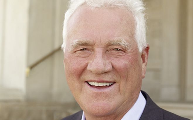 (Foto: Mark Gilligan) Der austro-kanadische Milliardär Frank Stronach mischte 2012 die österreichische Politik mit seinen drollig bis skurillen Auftritten auf.  