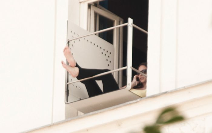 Balkon zum Falten